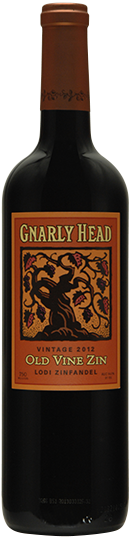 Image of Bottle of 2012, Gnarly Head, Old Vine Zin, Lodi